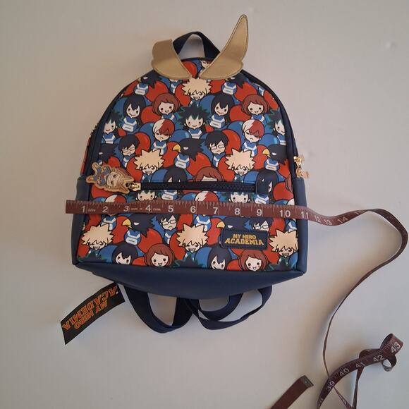 Bio World My Hero Academia Teens Mini Backpack Wings Iconic Character Funimation